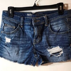 Women's Blue Denim Shorts